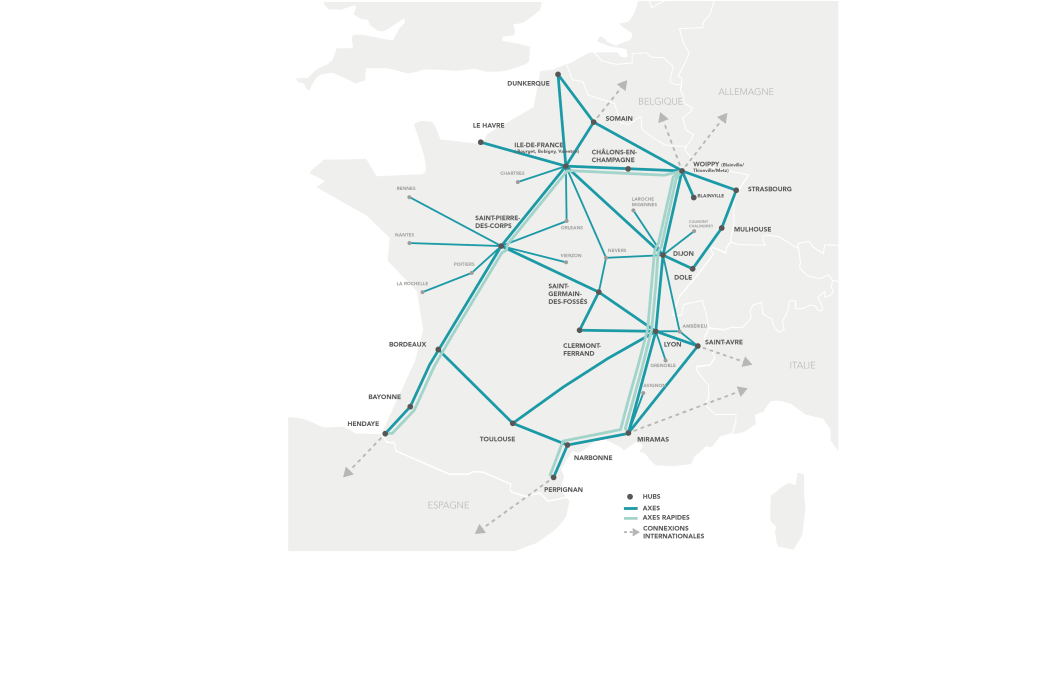 carte des axes capacitaires