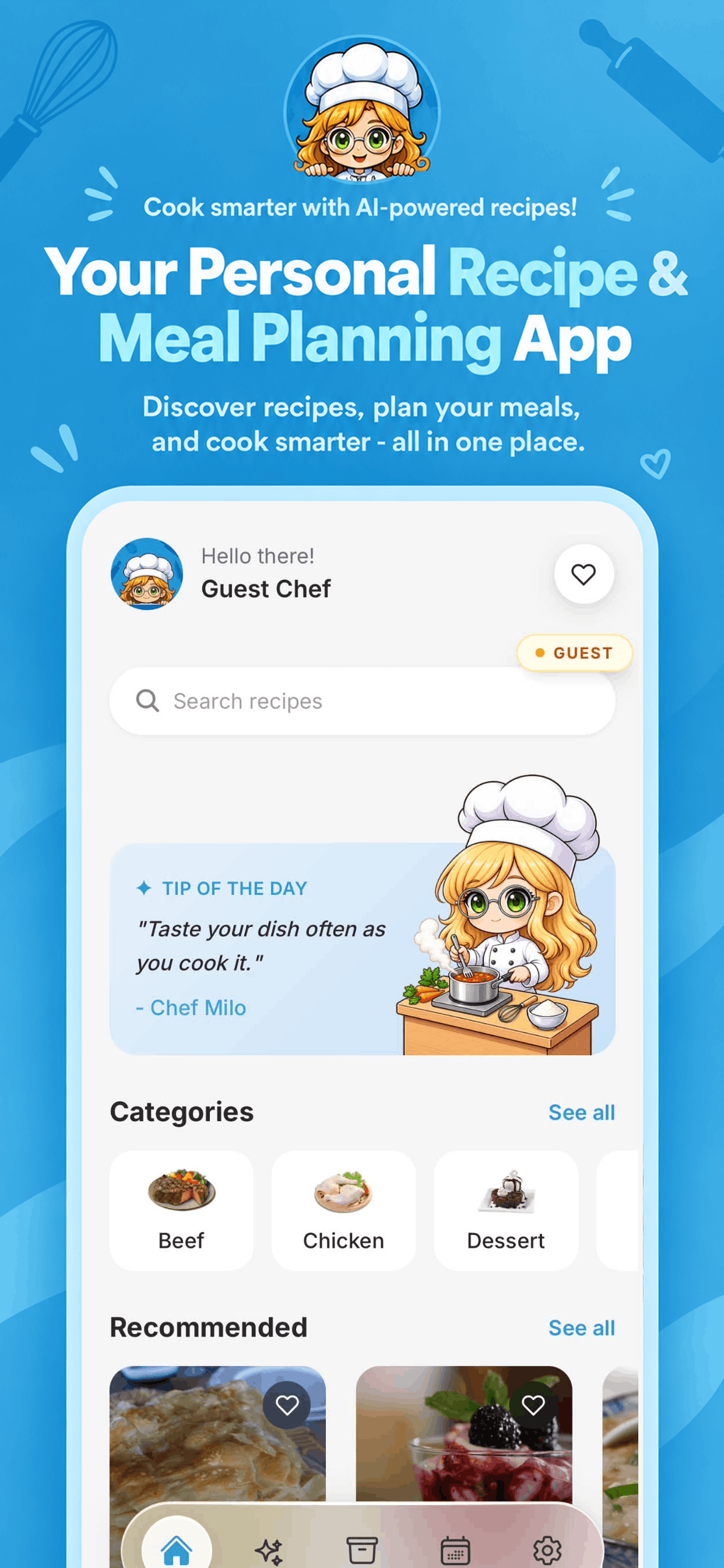 ChefMate app screenshot 1