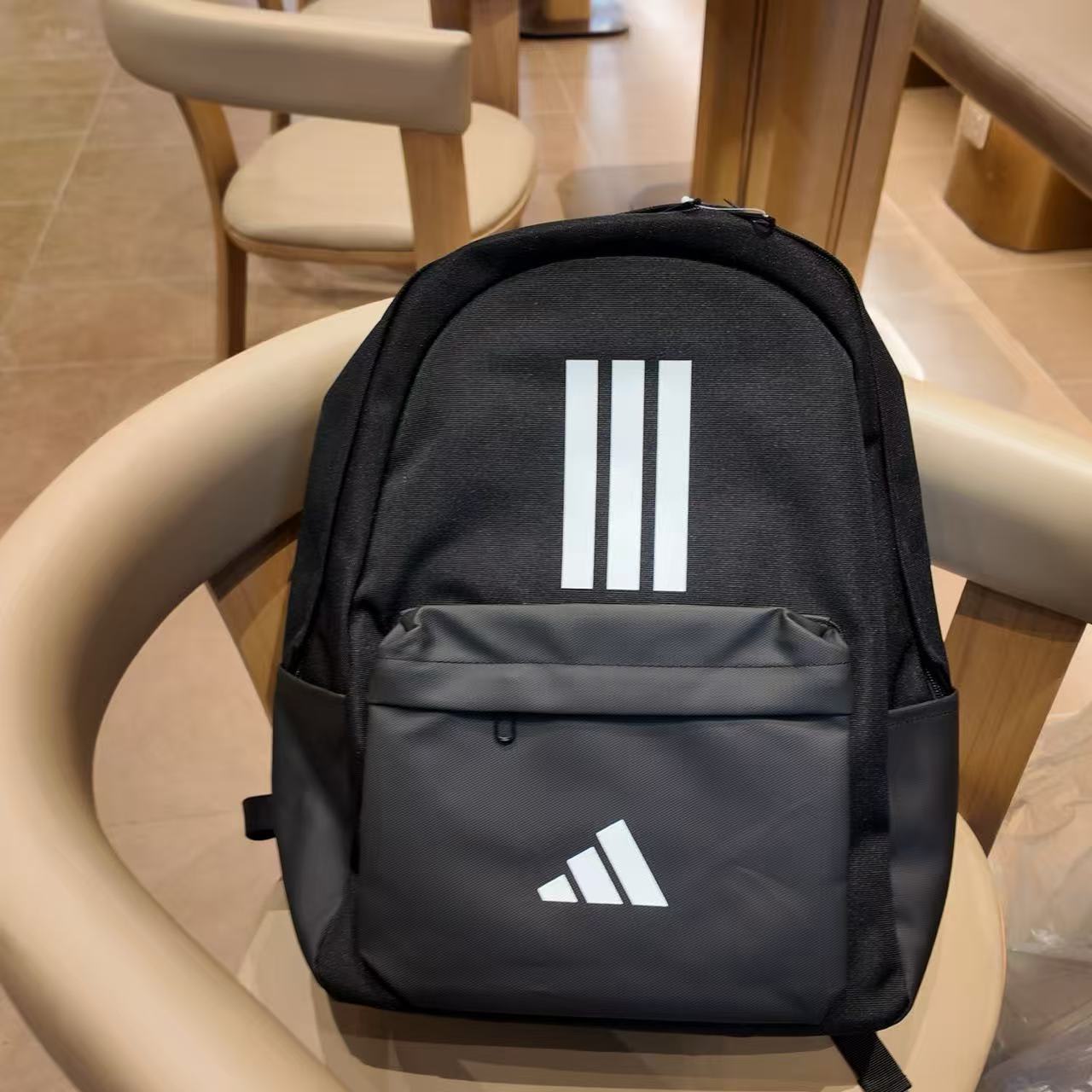 Adidas Backpack - Black(white pattern) thumbnail 1