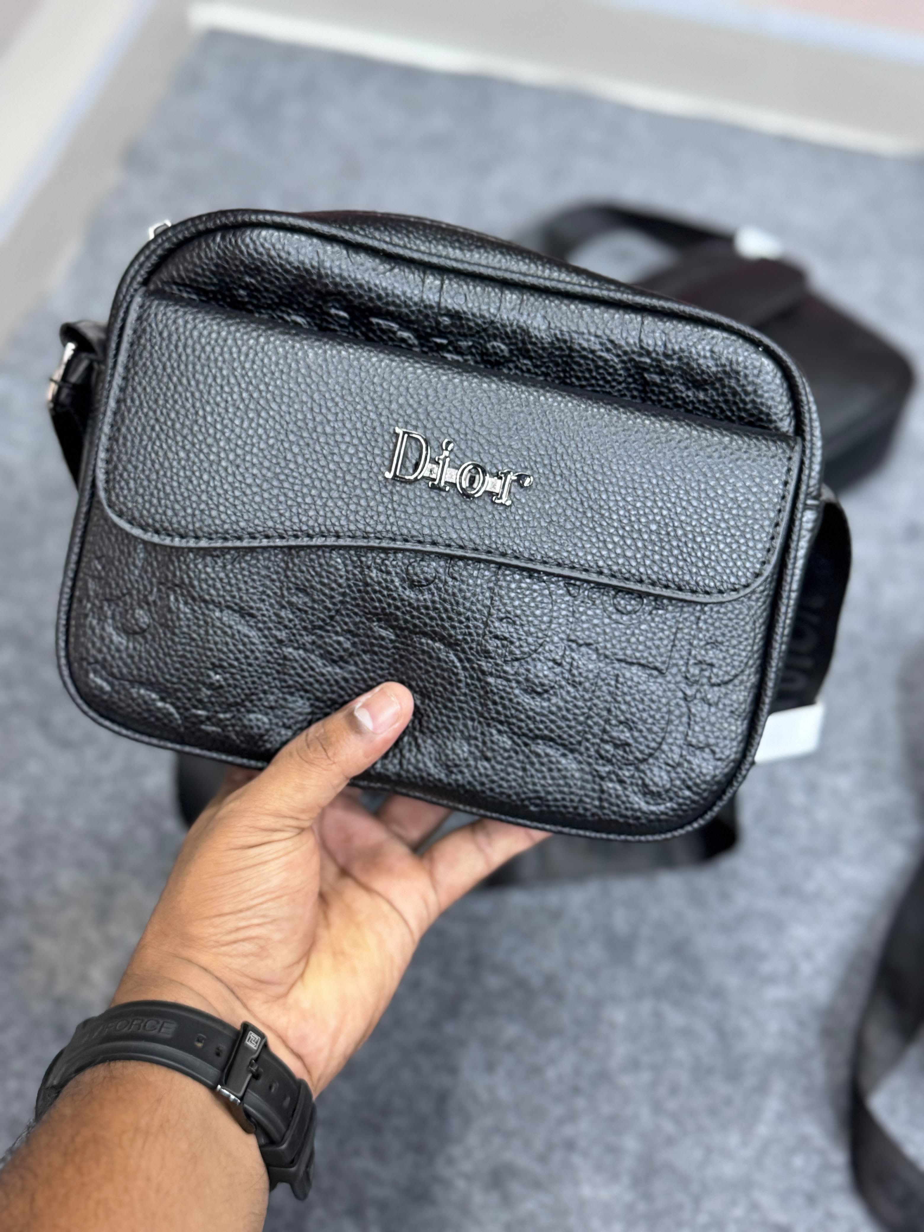 Dior Side Bag- Black thumbnail 1