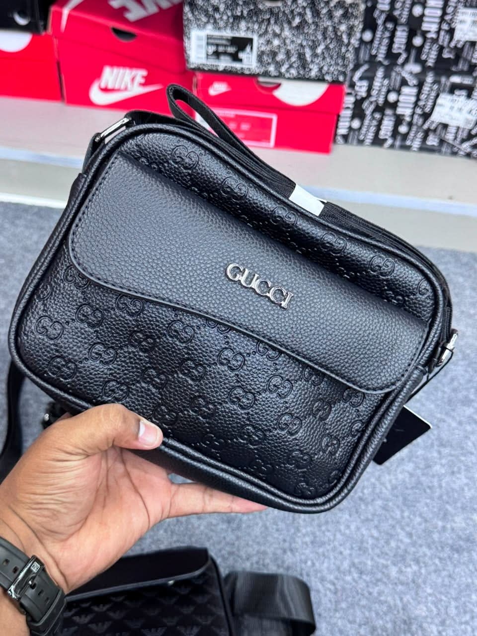 Gucci Side Bag - Black