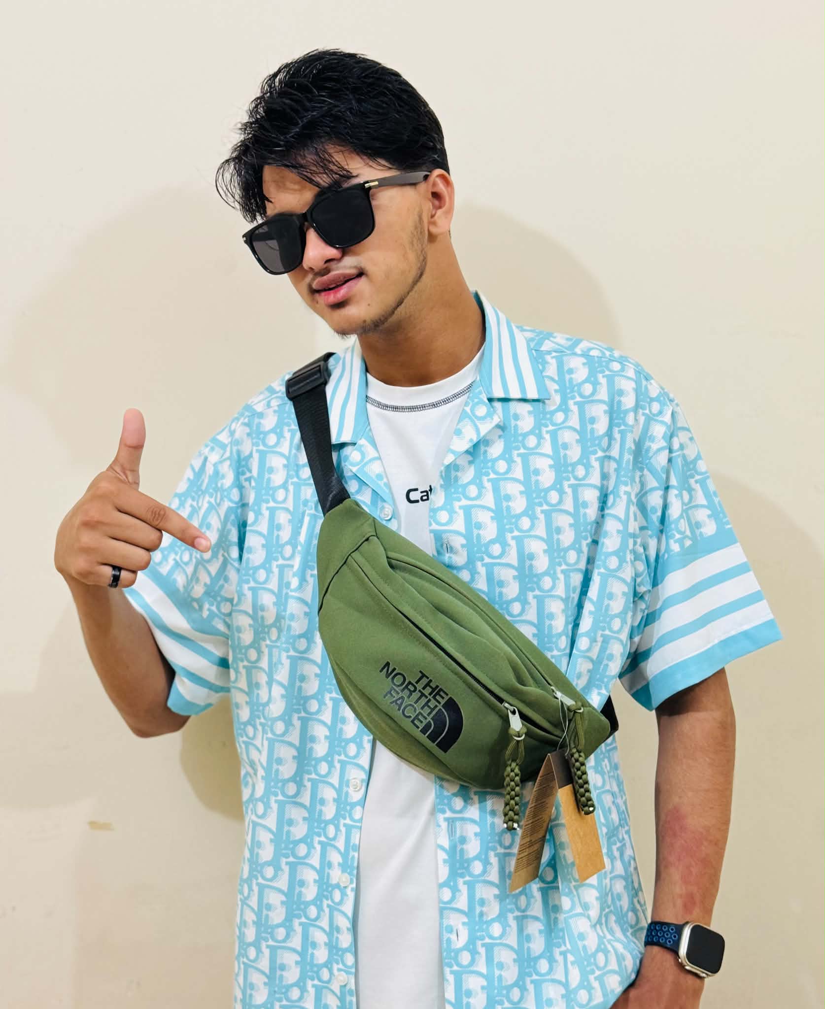The Northface Chest Bag - Olive 
