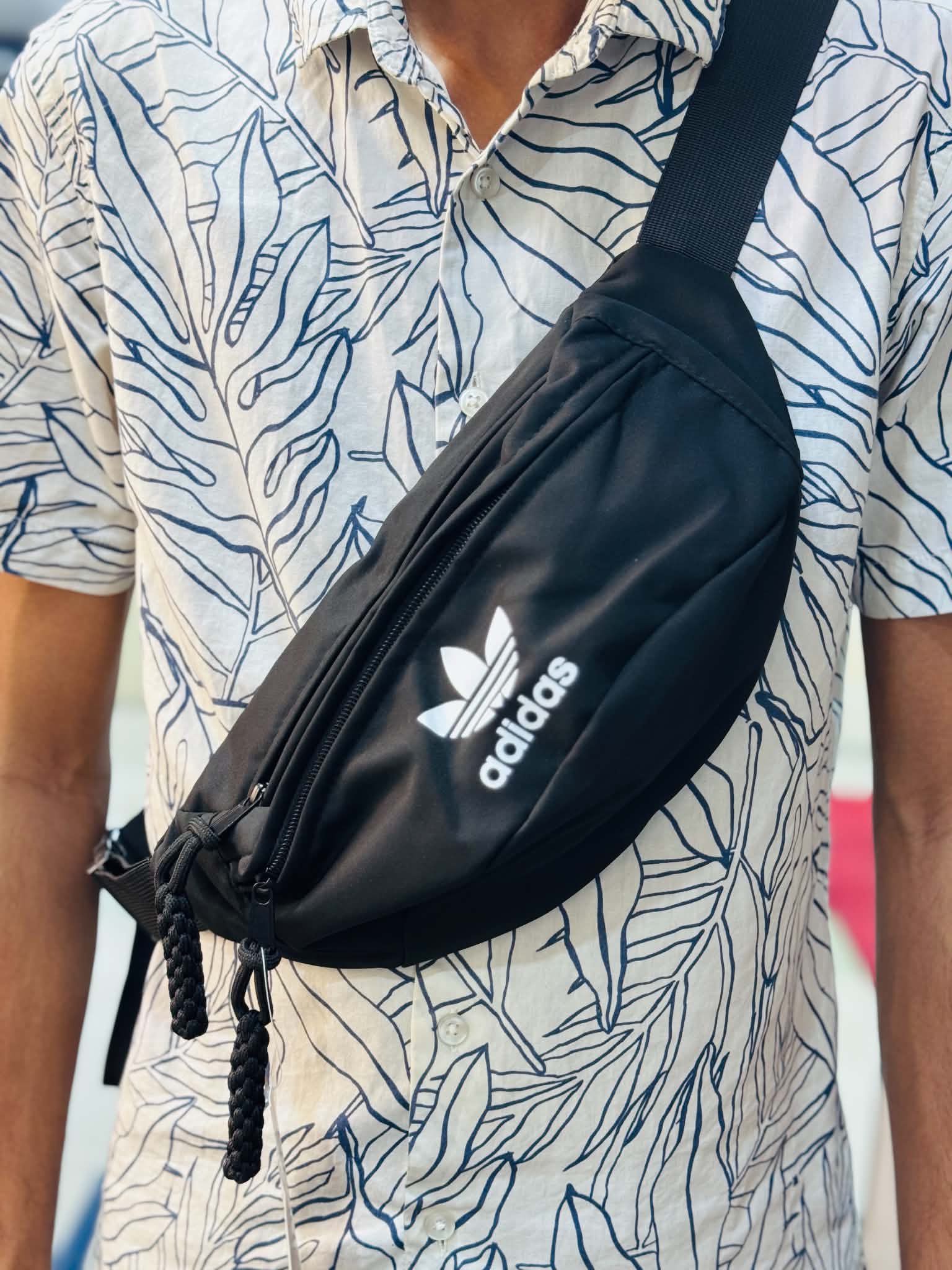 Adidas Chest Bag - Black thumbnail 1