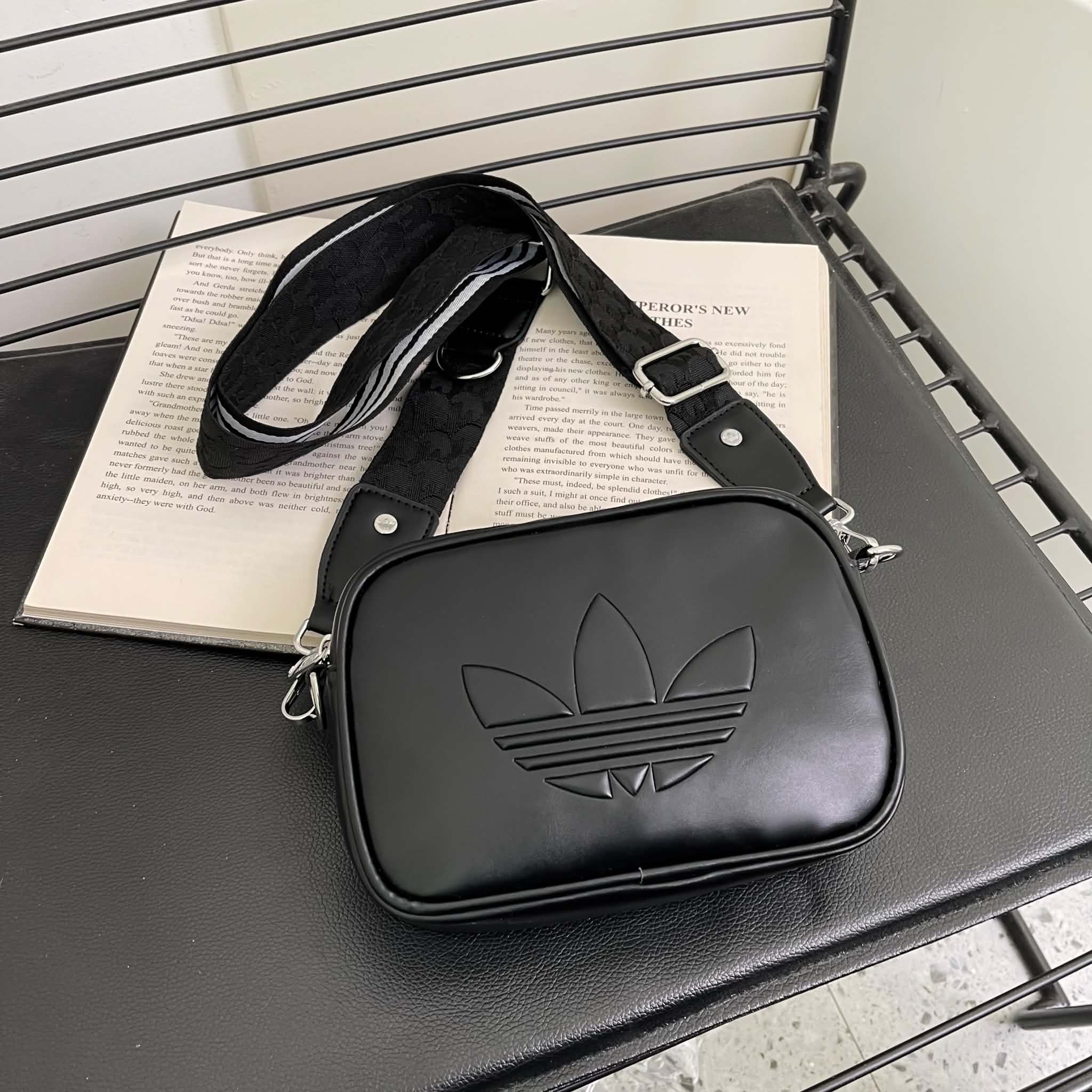 Adidas Premium Side Bag - Black thumbnail 1