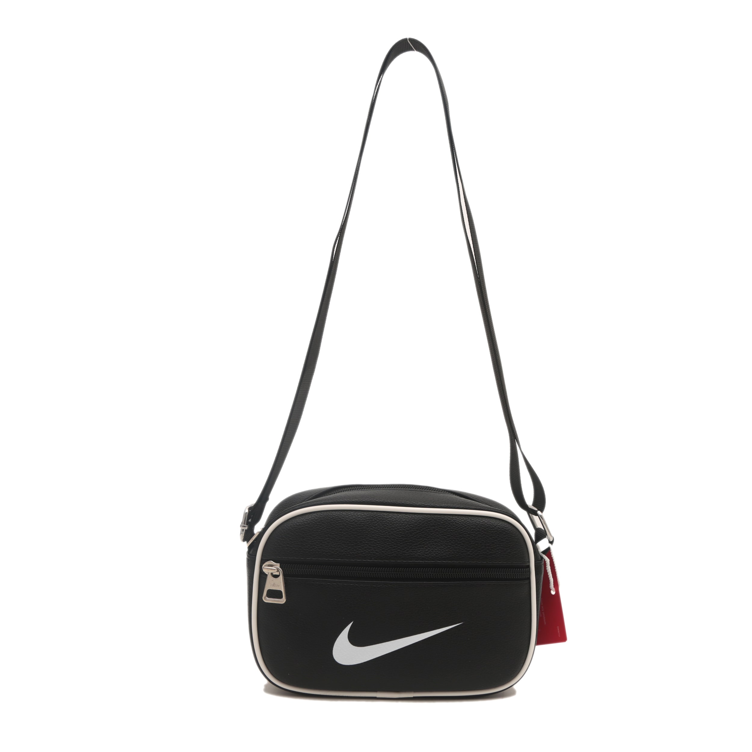 Nike PU Leather Side Bag - Black thumbnail 1