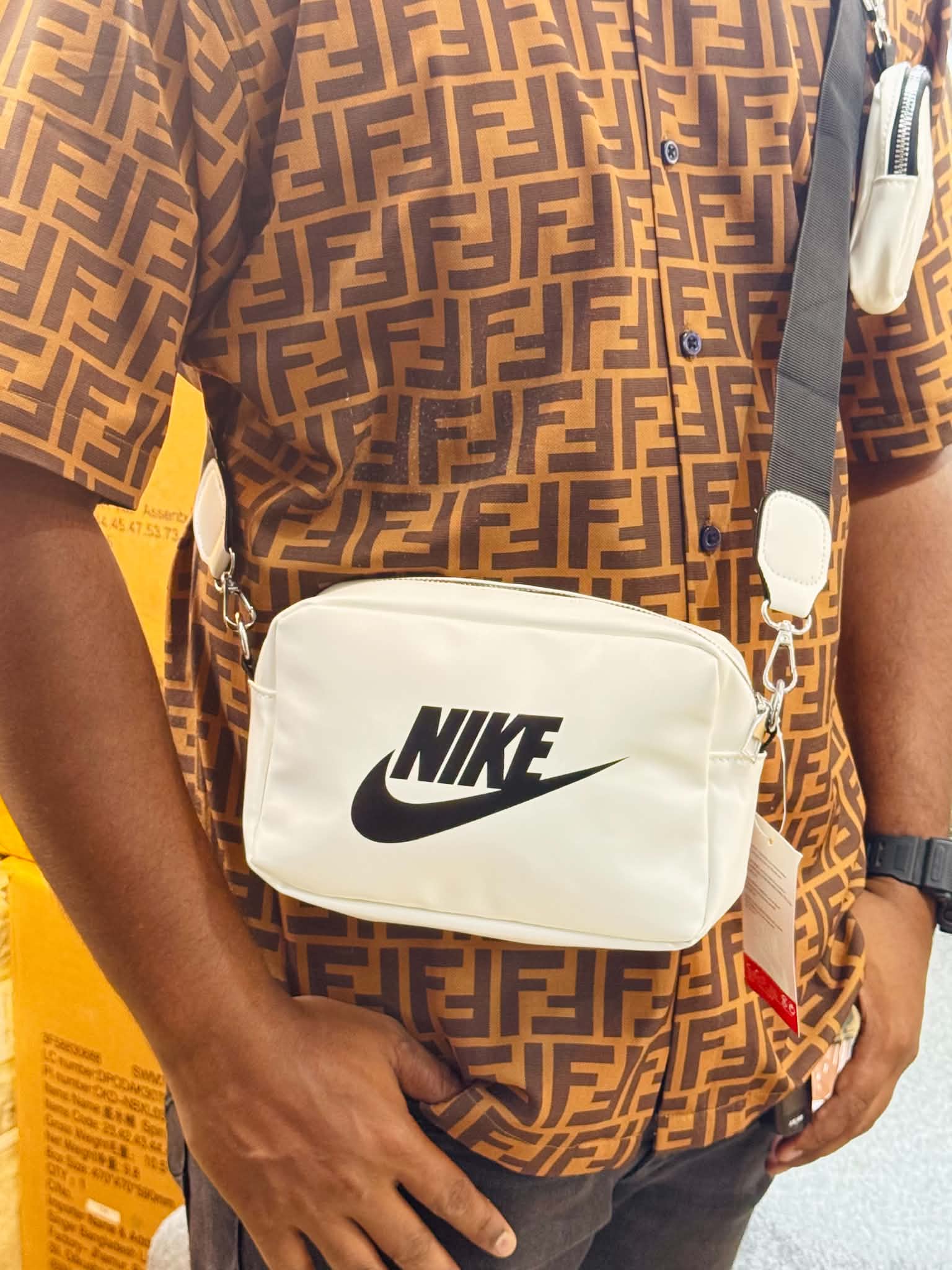 Nike Side Bag - White