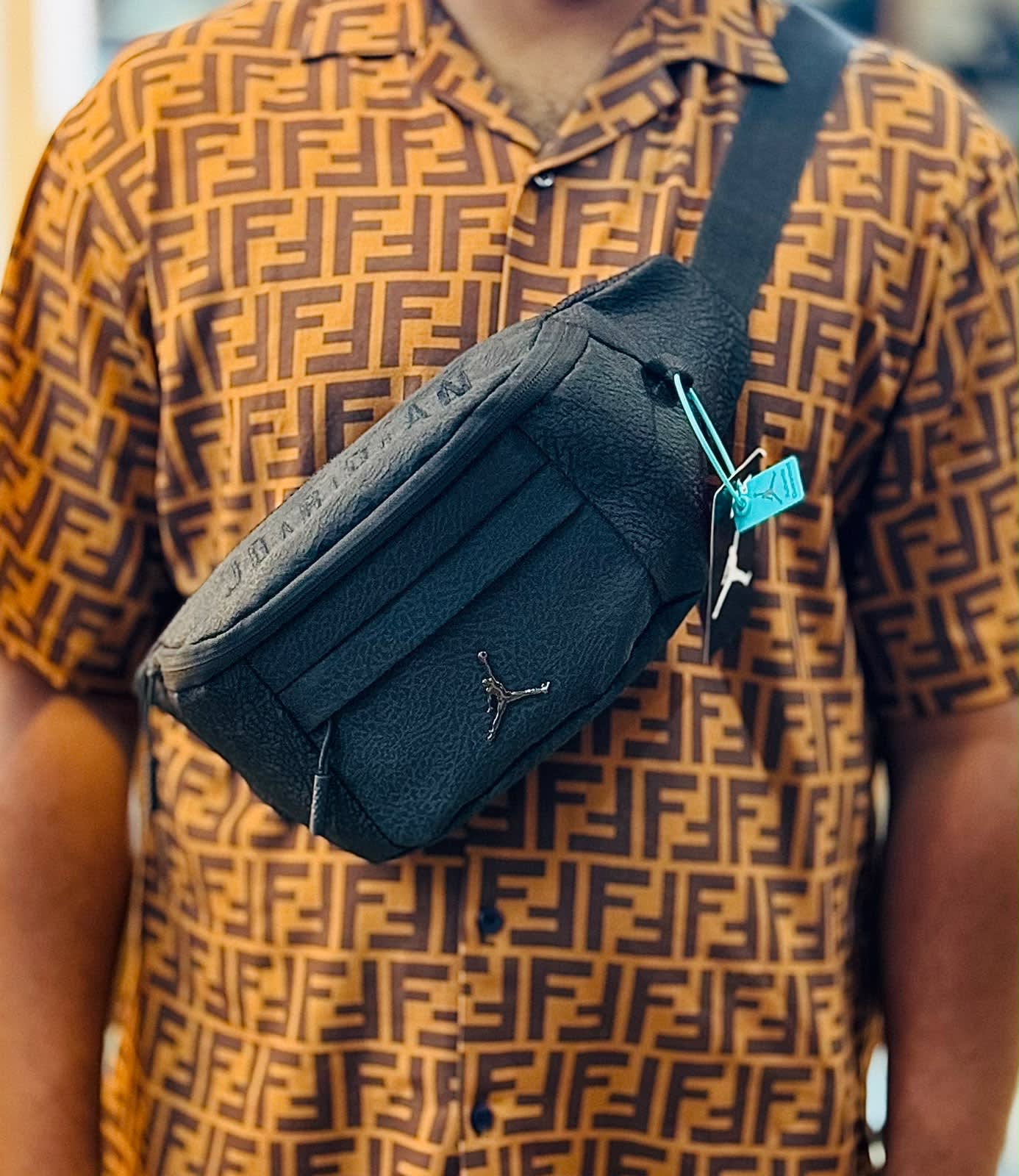 Jordan Chest Bag - Black thumbnail 1