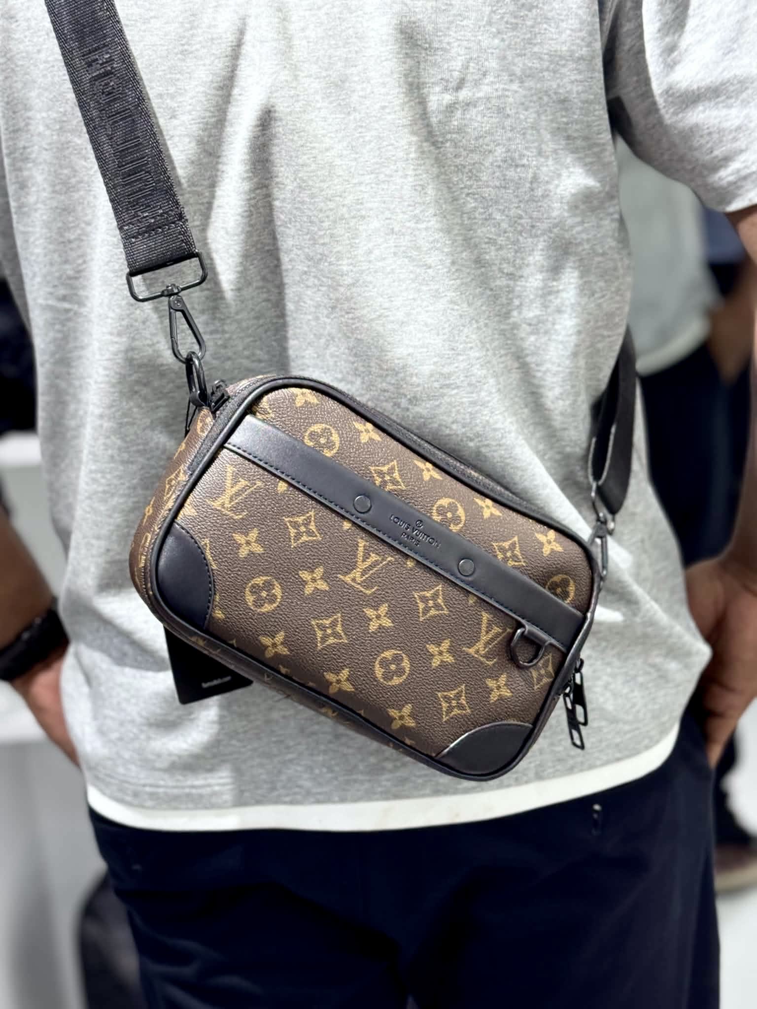 LV Side Bag - Brown