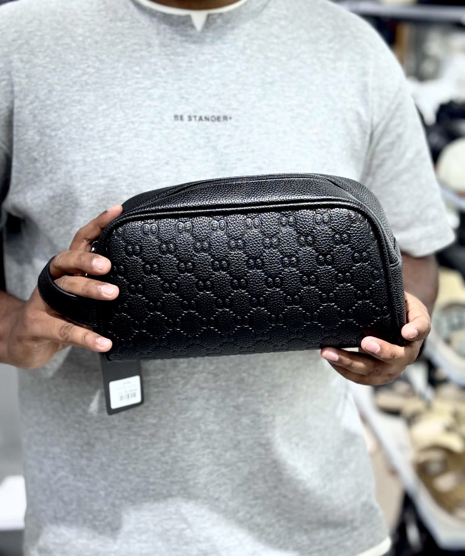 Premium long Hand Bag - Black thumbnail 1
