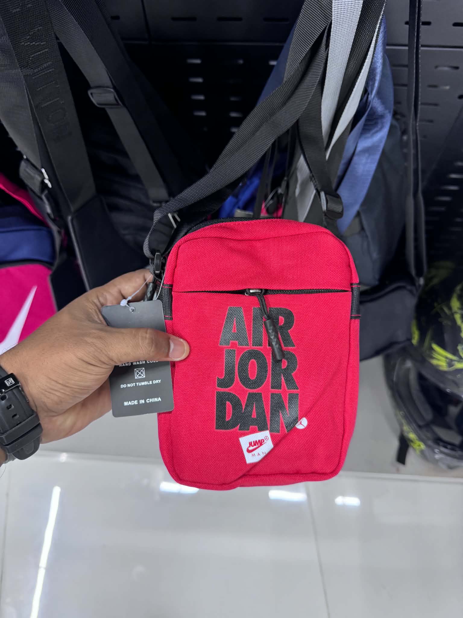 Jordan Mini Side Bag - Red thumbnail 1