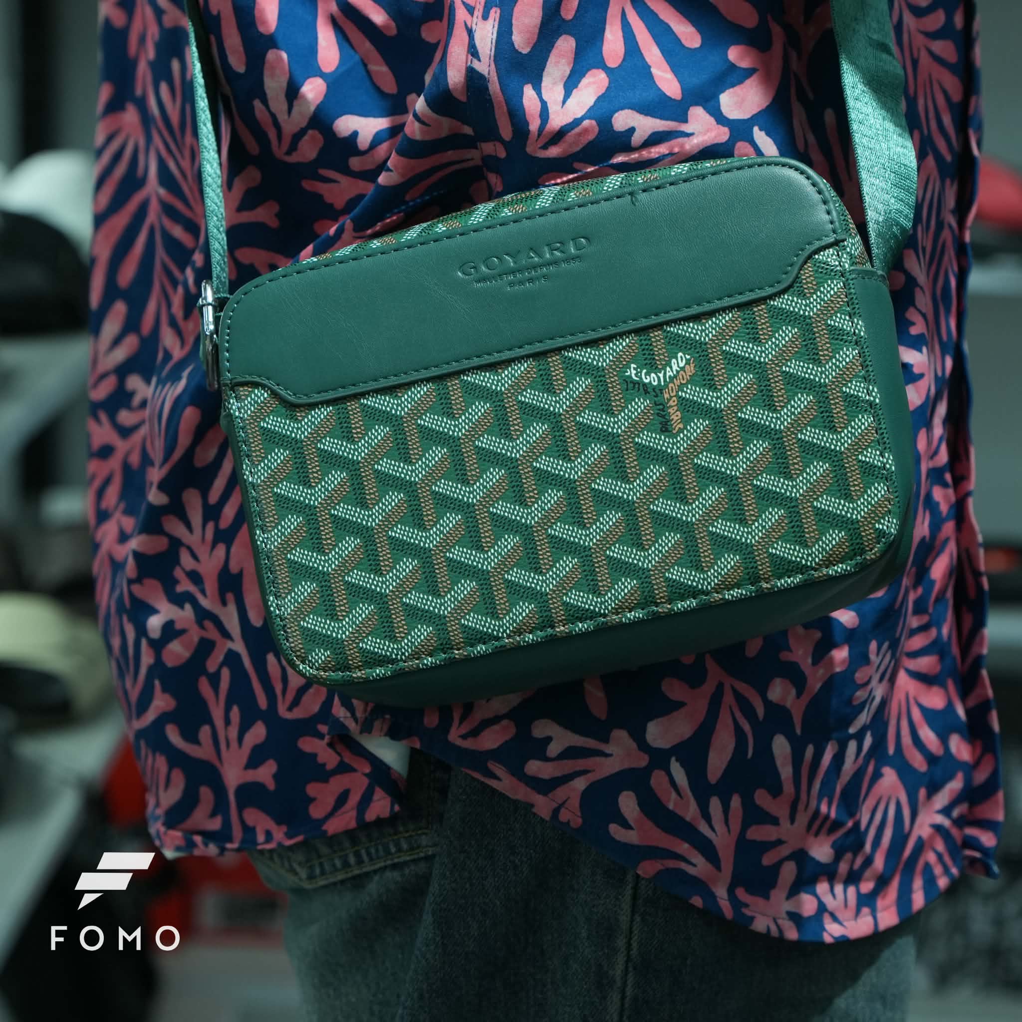Goyard Side Bag - Green thumbnail 1