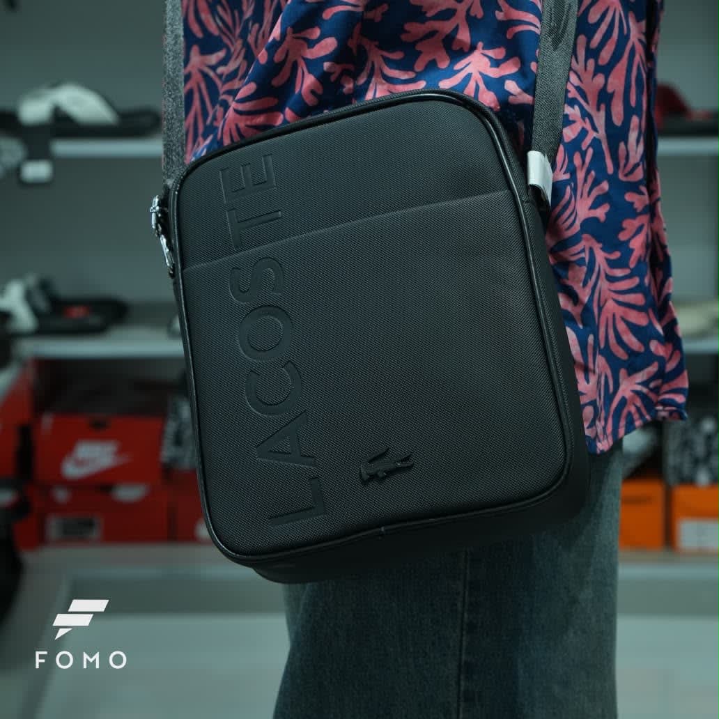 Lacoste Side Bag - Black thumbnail 1