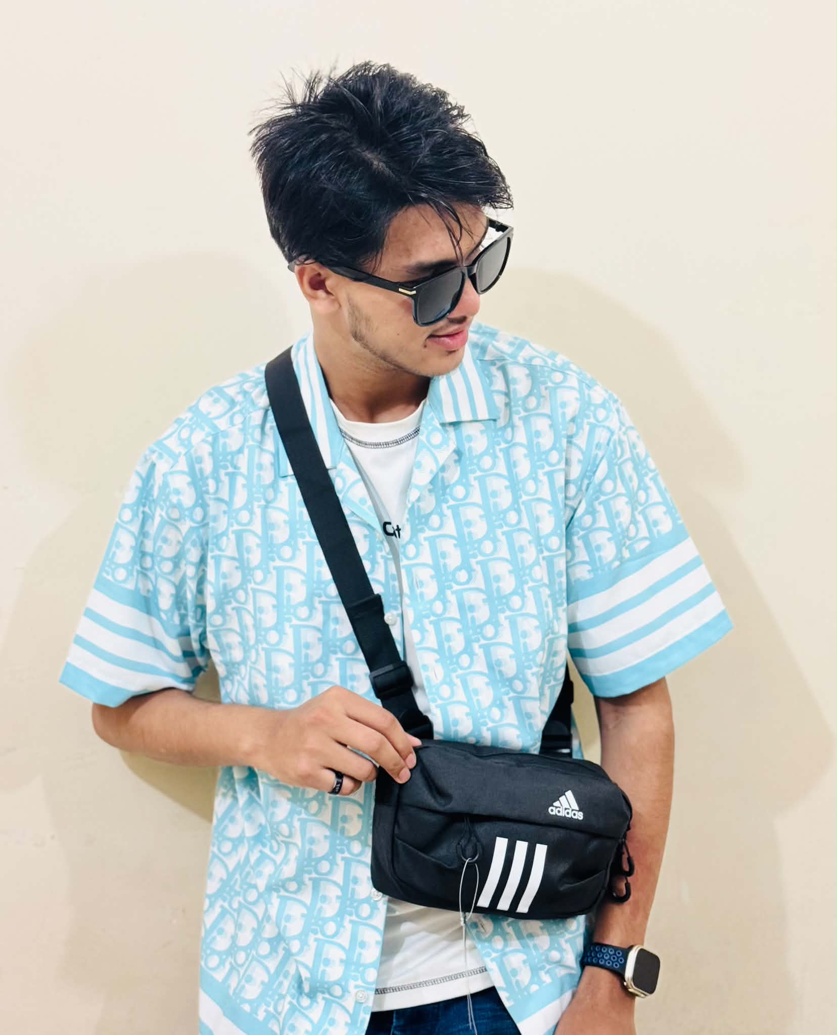 Adidas Side Bag - Black thumbnail 1