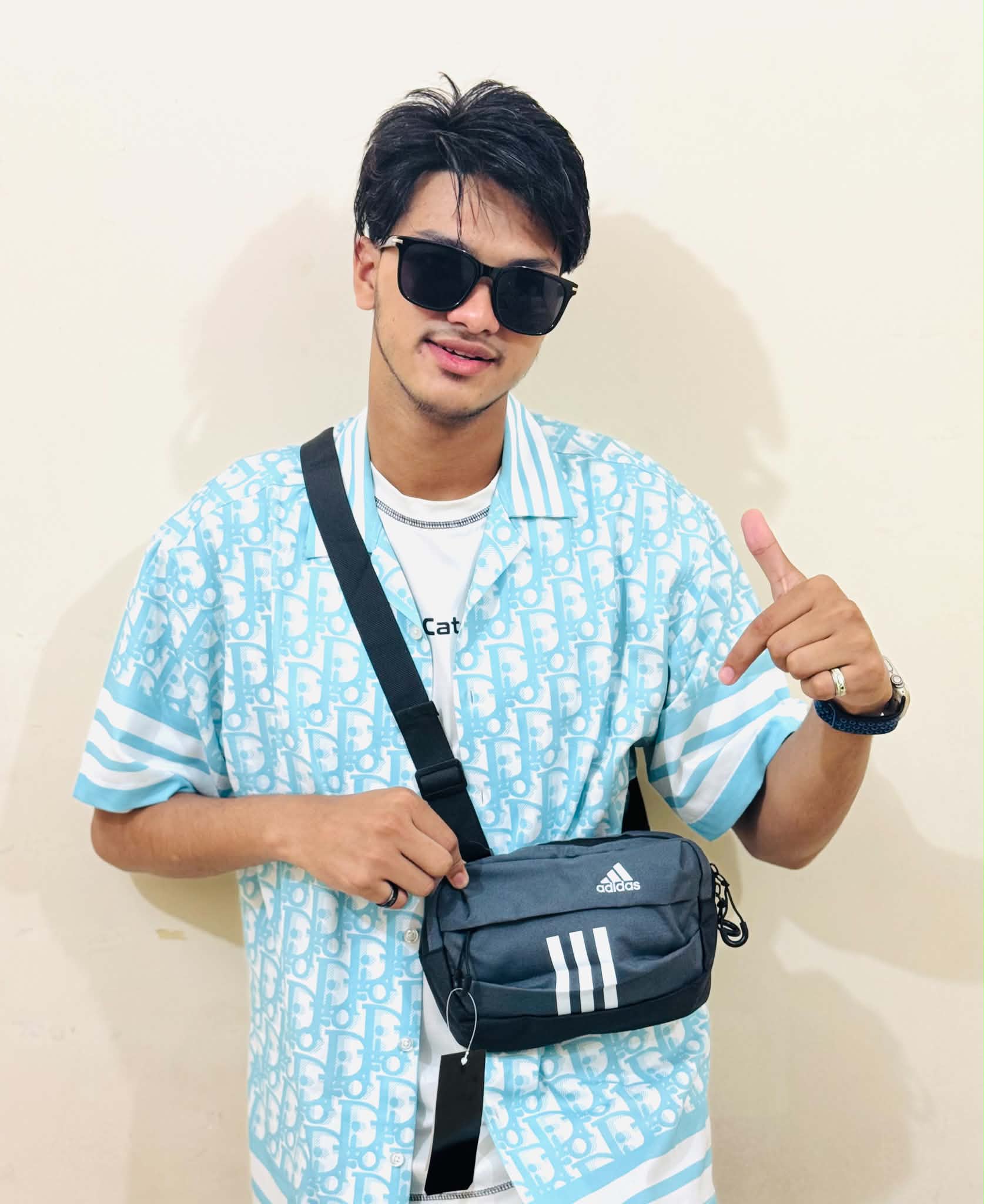 Adidas Side Bag - Ash