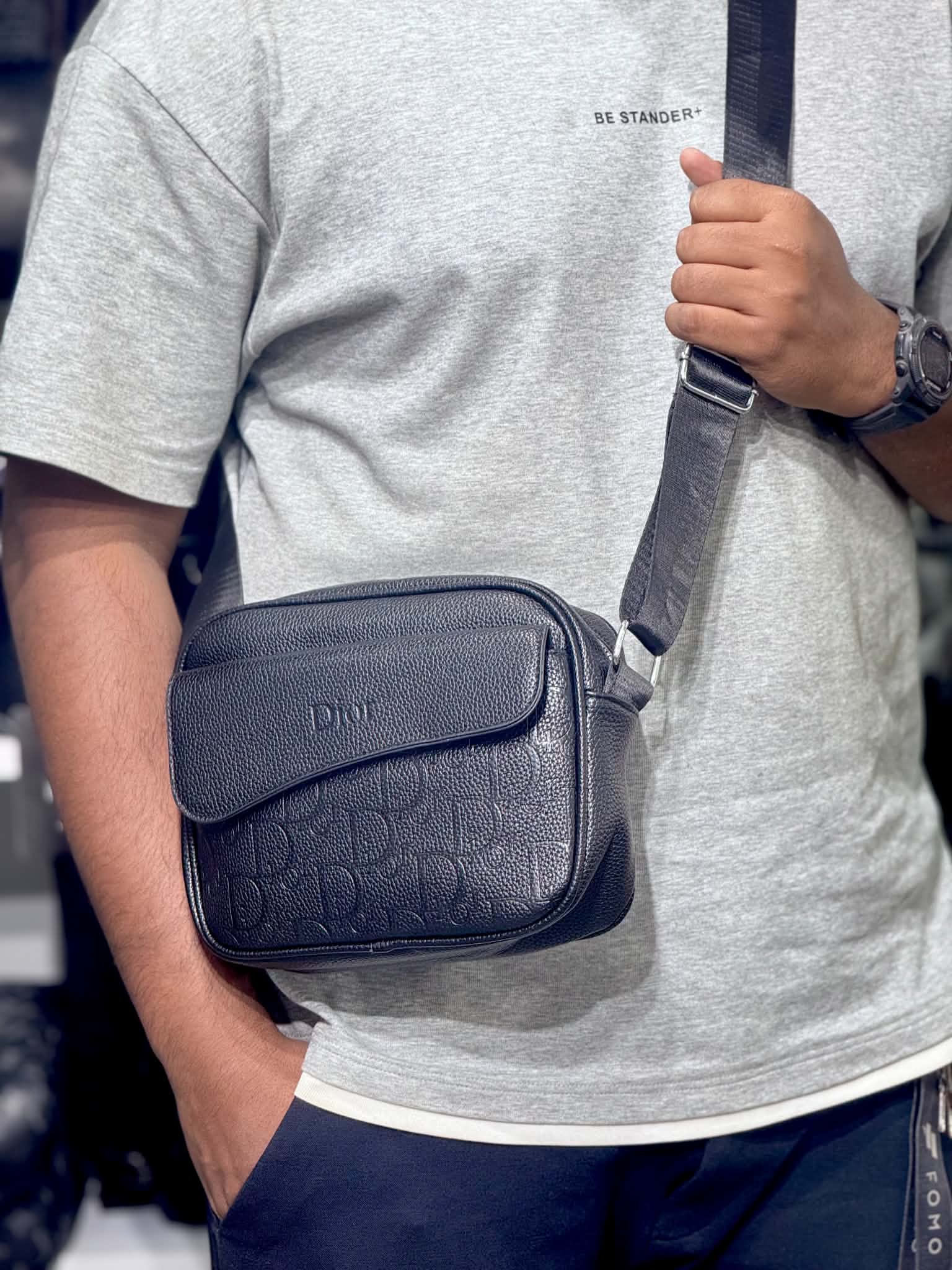 Dior Side Bag - Black thumbnail 1