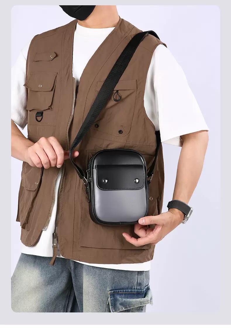 Premium Side Bag - Blqck/Ash thumbnail 1