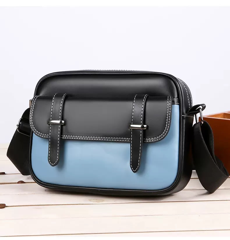 Premium Side Bag - Black/Sky