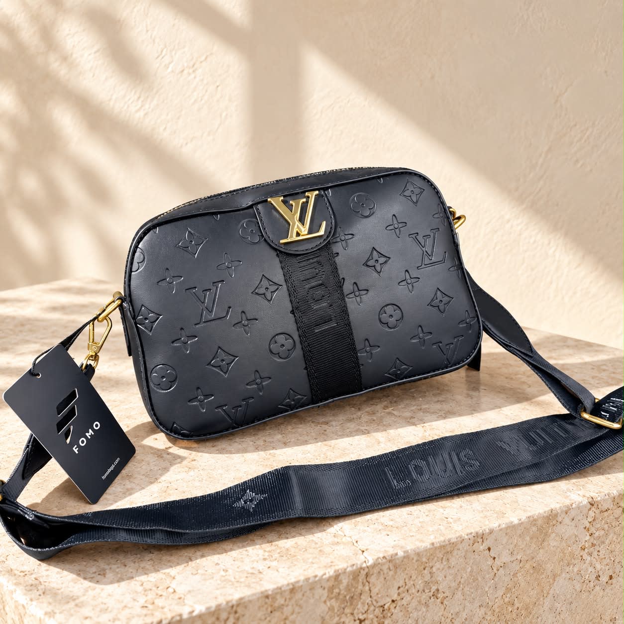 LV Side Bag - Black