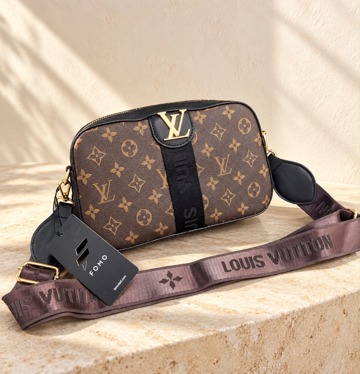 LV Side Bag - Brown 