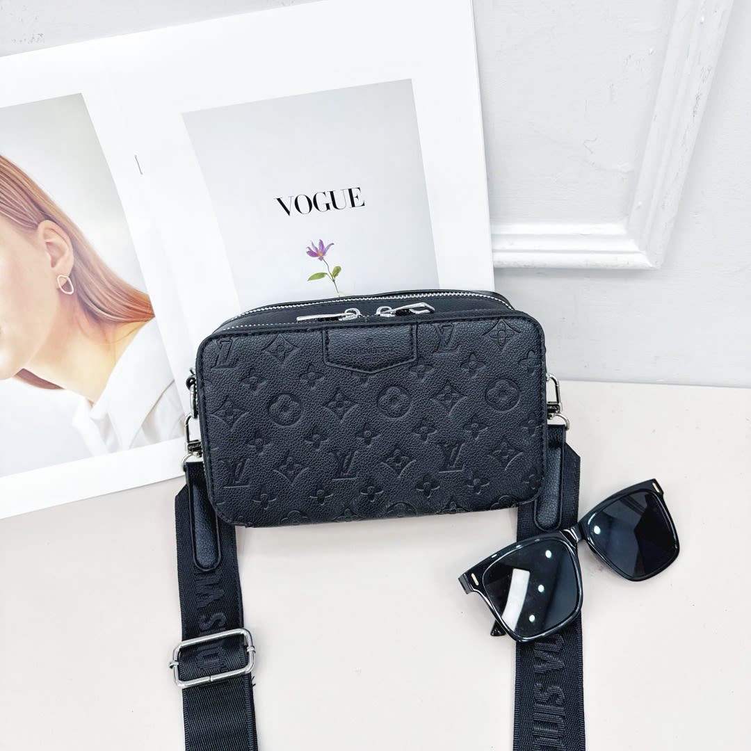 Luxury Monogram Pattern Multi-Pocket Crossbody & Sling Bag thumbnail 1