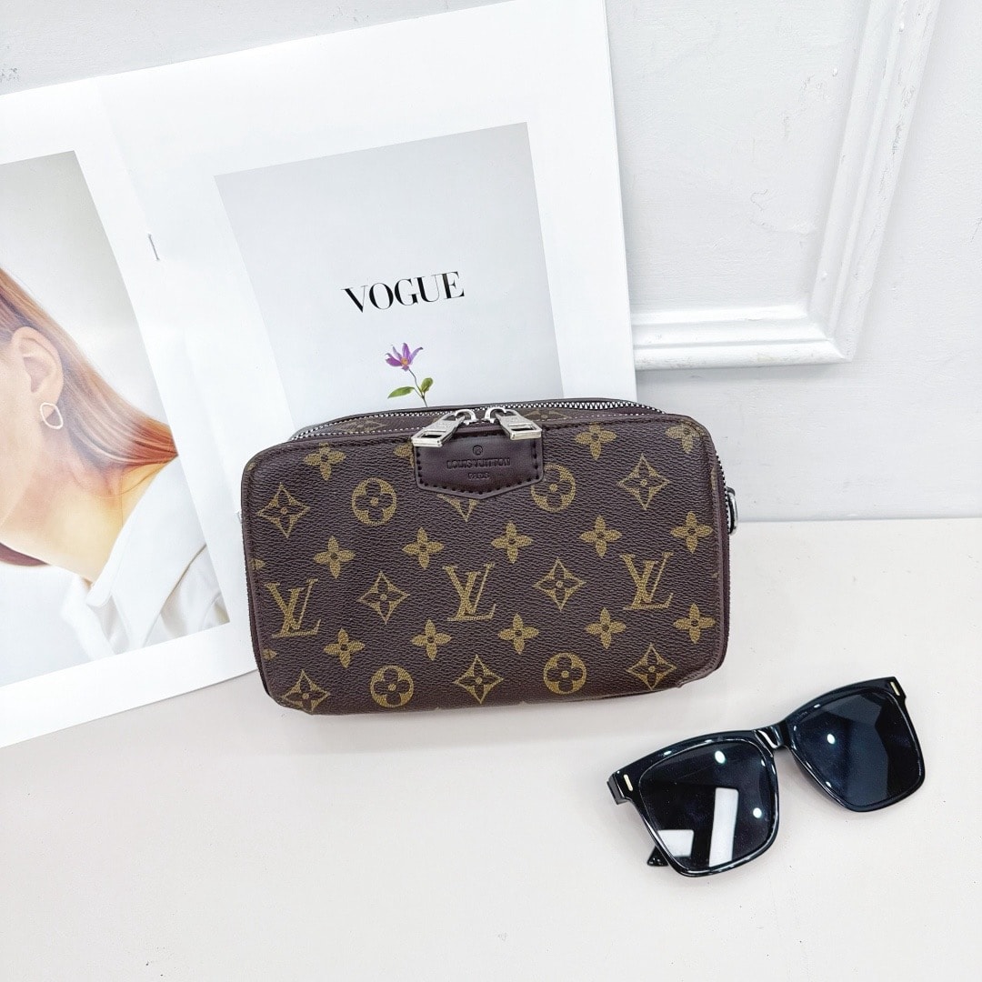 Luxury Monogram Pattern Multi-Pocket Crossbody & Sling Bag thumbnail 3