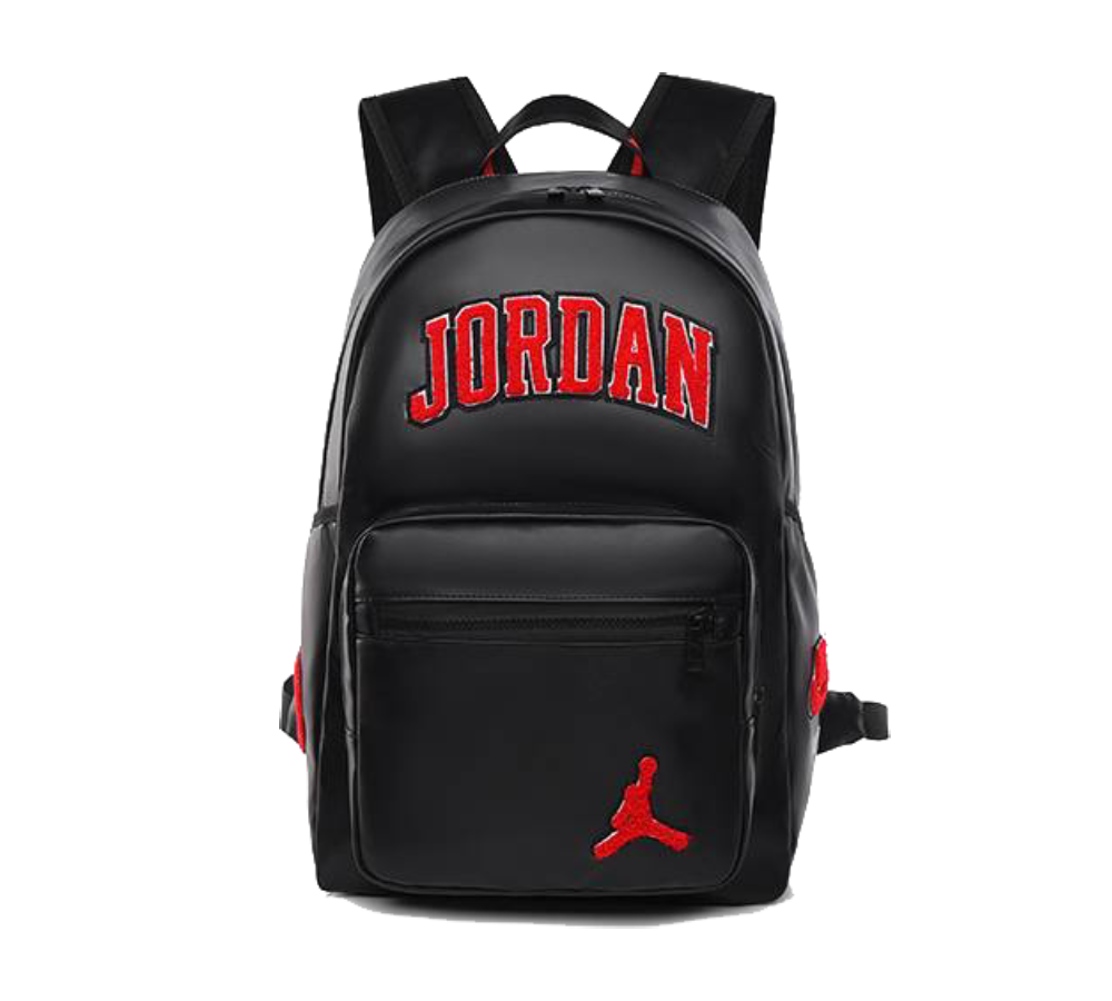 Jordan Contrast Trim Leather-Look Backpack thumbnail 2