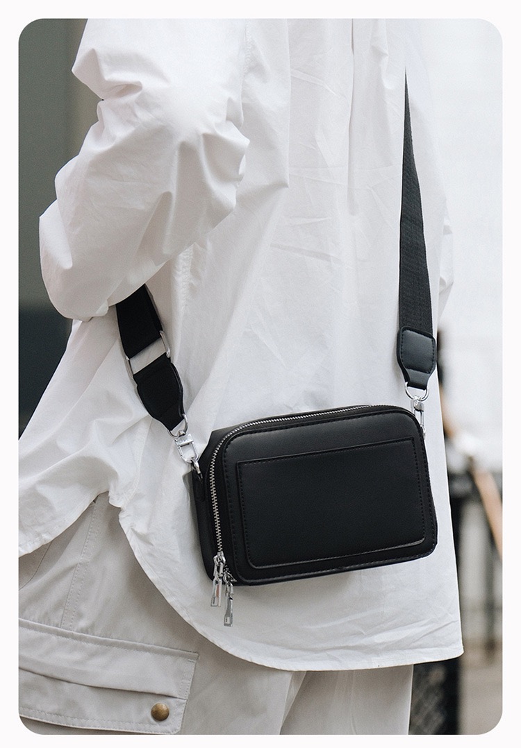 Unisex Korean Mini Crossbody Bag thumbnail 3