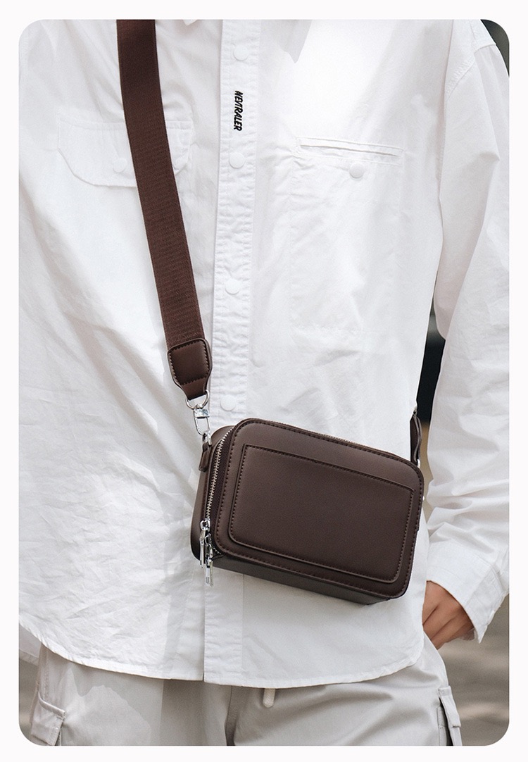 Unisex Korean Mini Crossbody Bag thumbnail 2