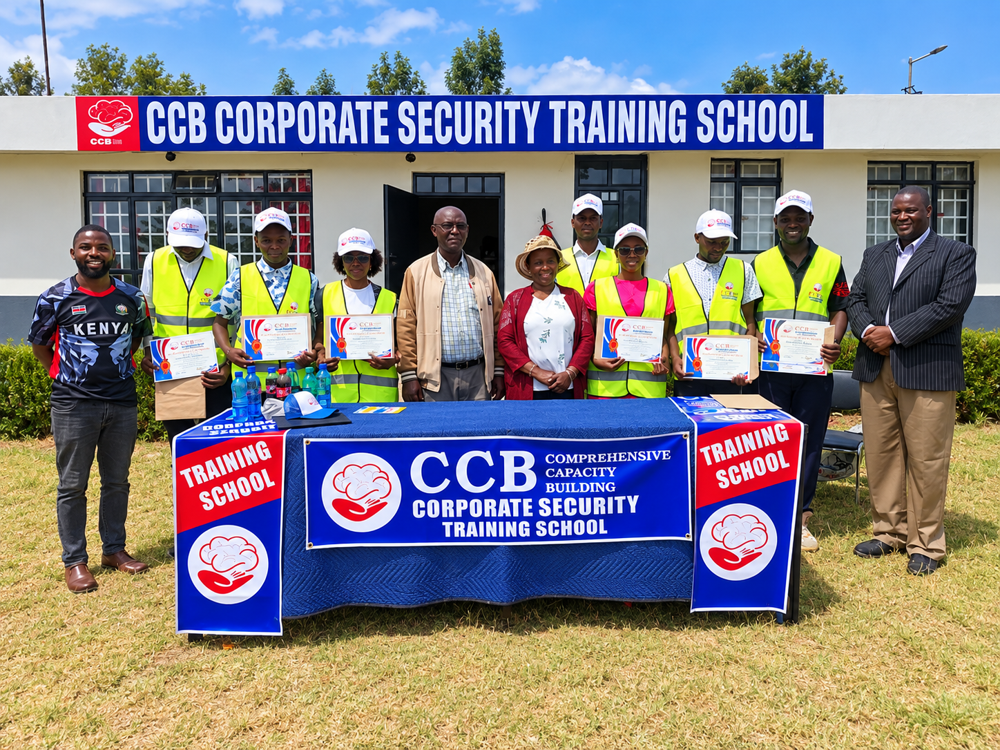 CCB corporate security training graduates