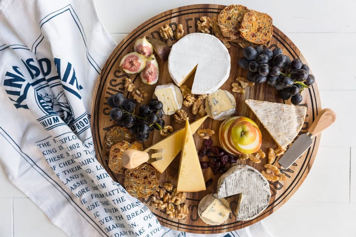 King Island cheese and local produce
