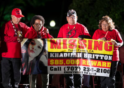 Khadijah Britton Poster MMIP Vigil 2024