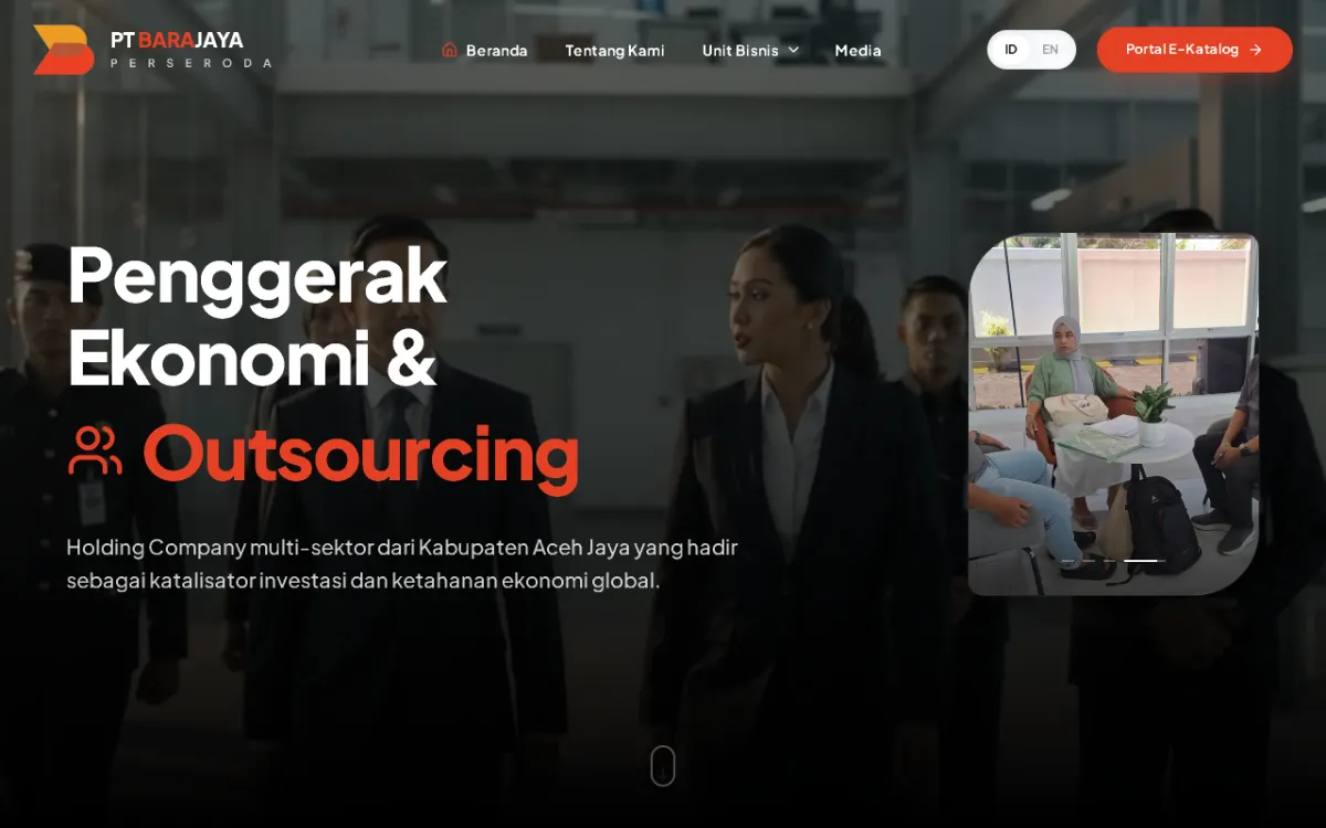 PT Barajaya Perseroda Rilis Situs Resmi Barajaya.id