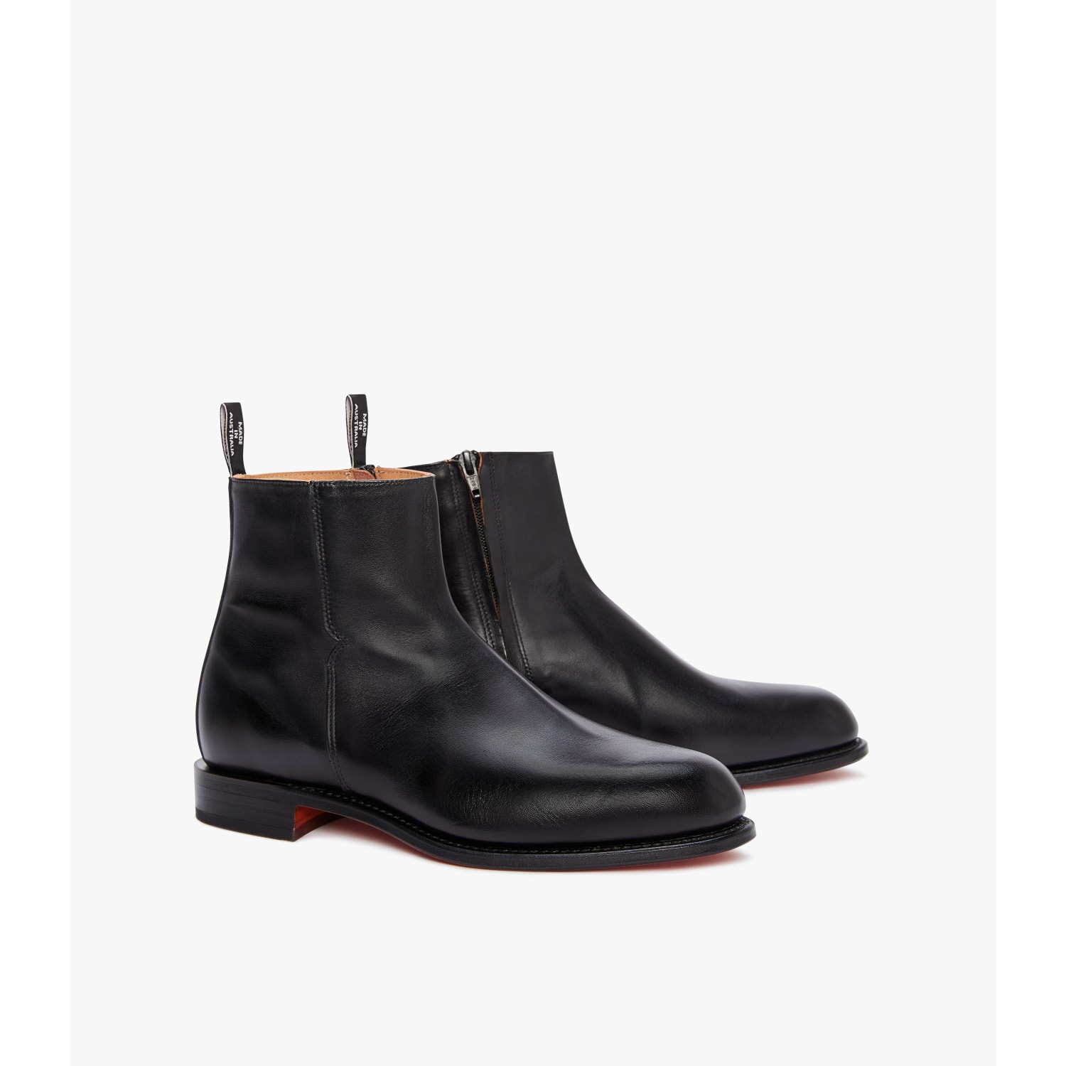 Mens zip boots australia clearance