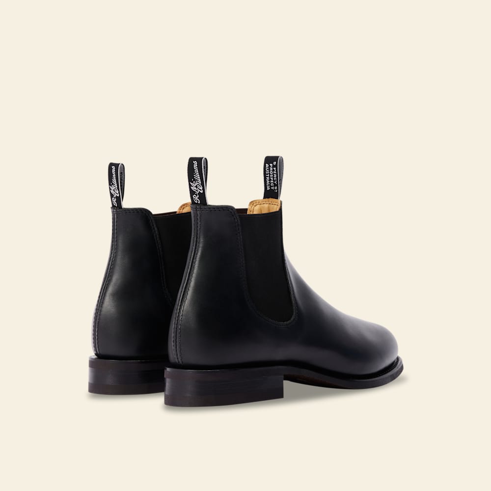 Black Turnout Boots | R.M.Williams Chelsea Boots | R.M.  display picture 3