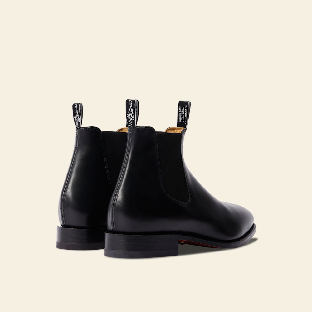 Black Signature Craftsman Boots | R.M.Williams Chelsea Boots