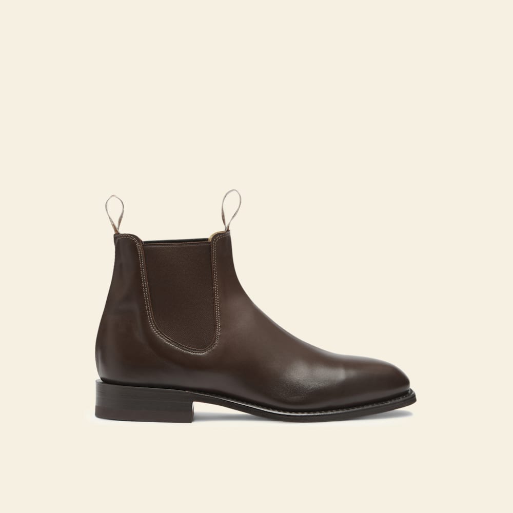 Dark Tan Signature Craftsman Boots | R.M.Williams Chelsea  display picture 3