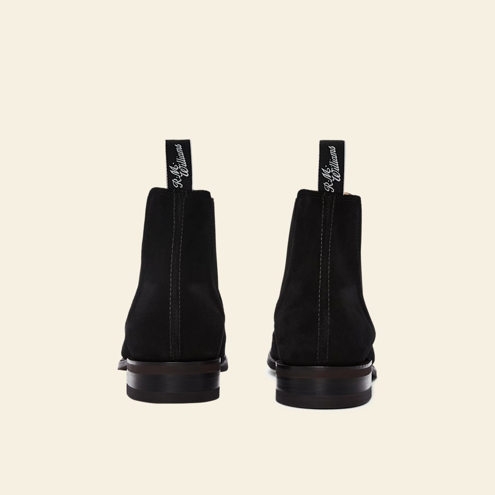 Black Comfort Craftsman Boots | R.M.Williams Chelsea Boots  display picture 3