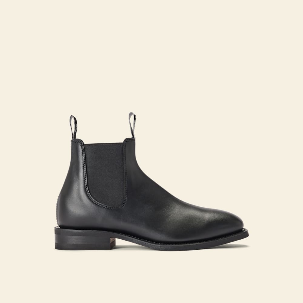 Black Dynamic Craftsman Boots | R.M.Williams Chelsea Boots  display picture 2