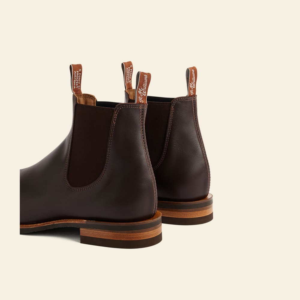 RoseMela ドール Chestnut Craftsman Boot - Comfort, Chestnut Brown | R.M.Williams® United States