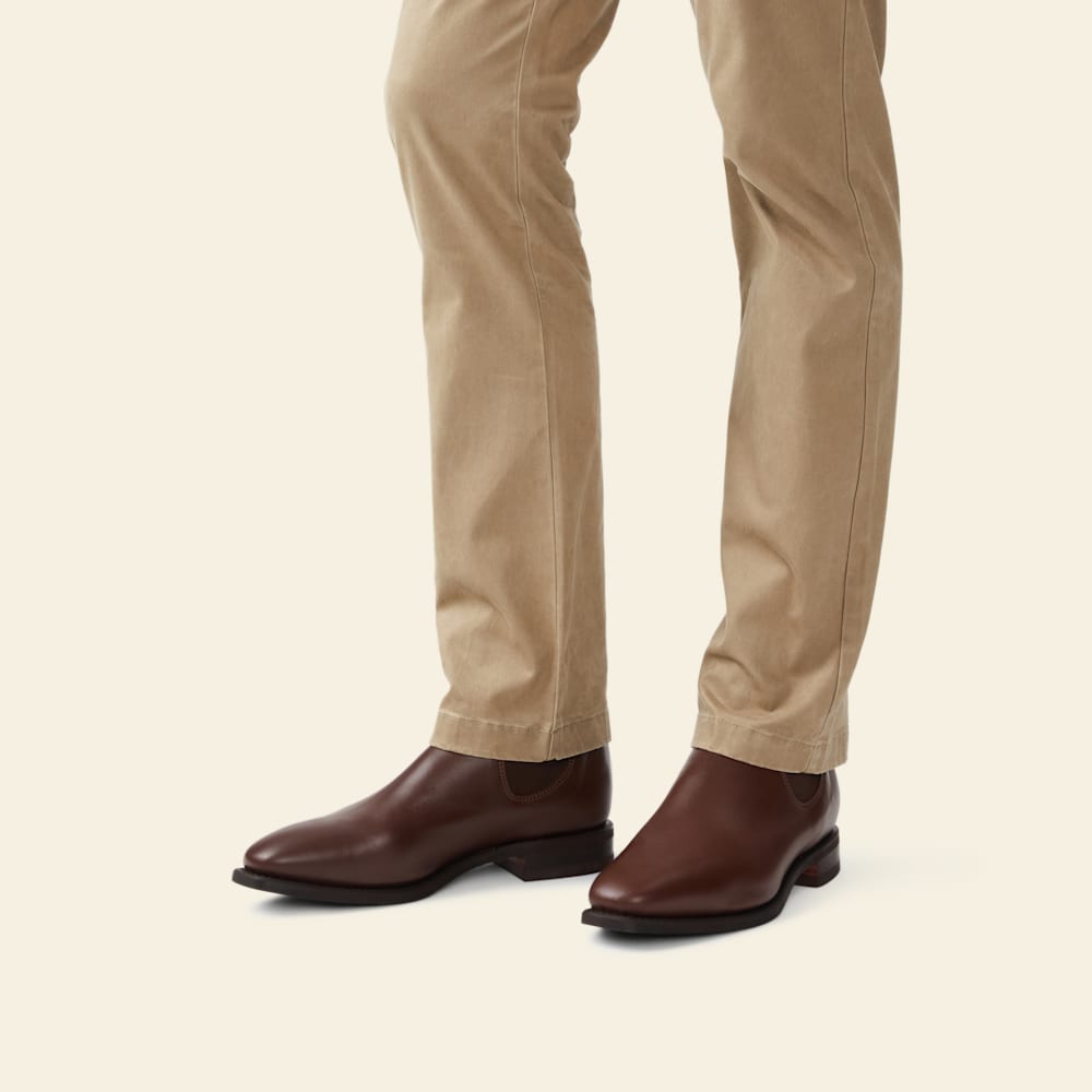 Dark Tan Comfort Craftsman Boots | R.M.Williams Chelsea Boots