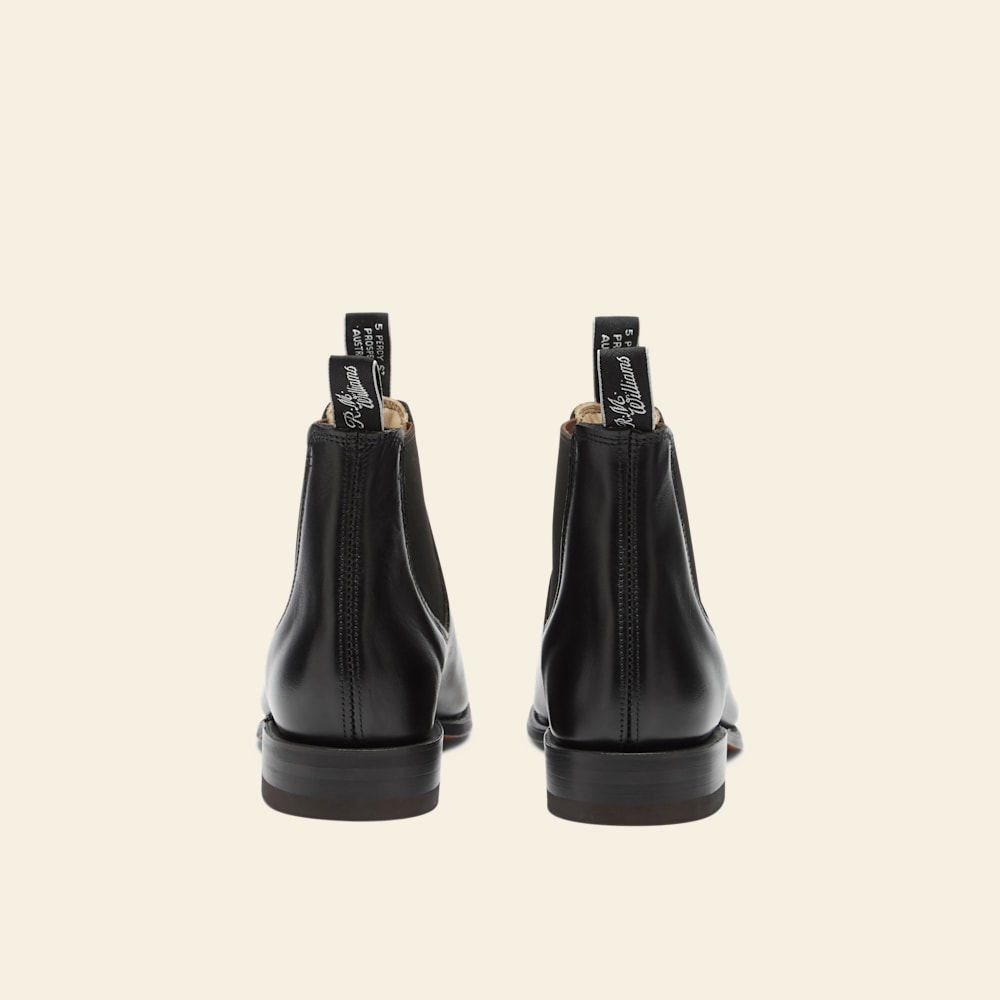 【William : Rome】新品未開封　　★★大幅に値下げしました Black Craftsman Boots | R.M.Williams Chelsea Boots | R.M.