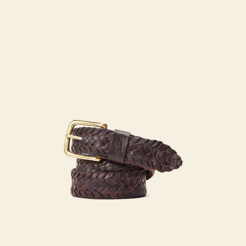 Stockman kangaroo plaited belt New Zealand