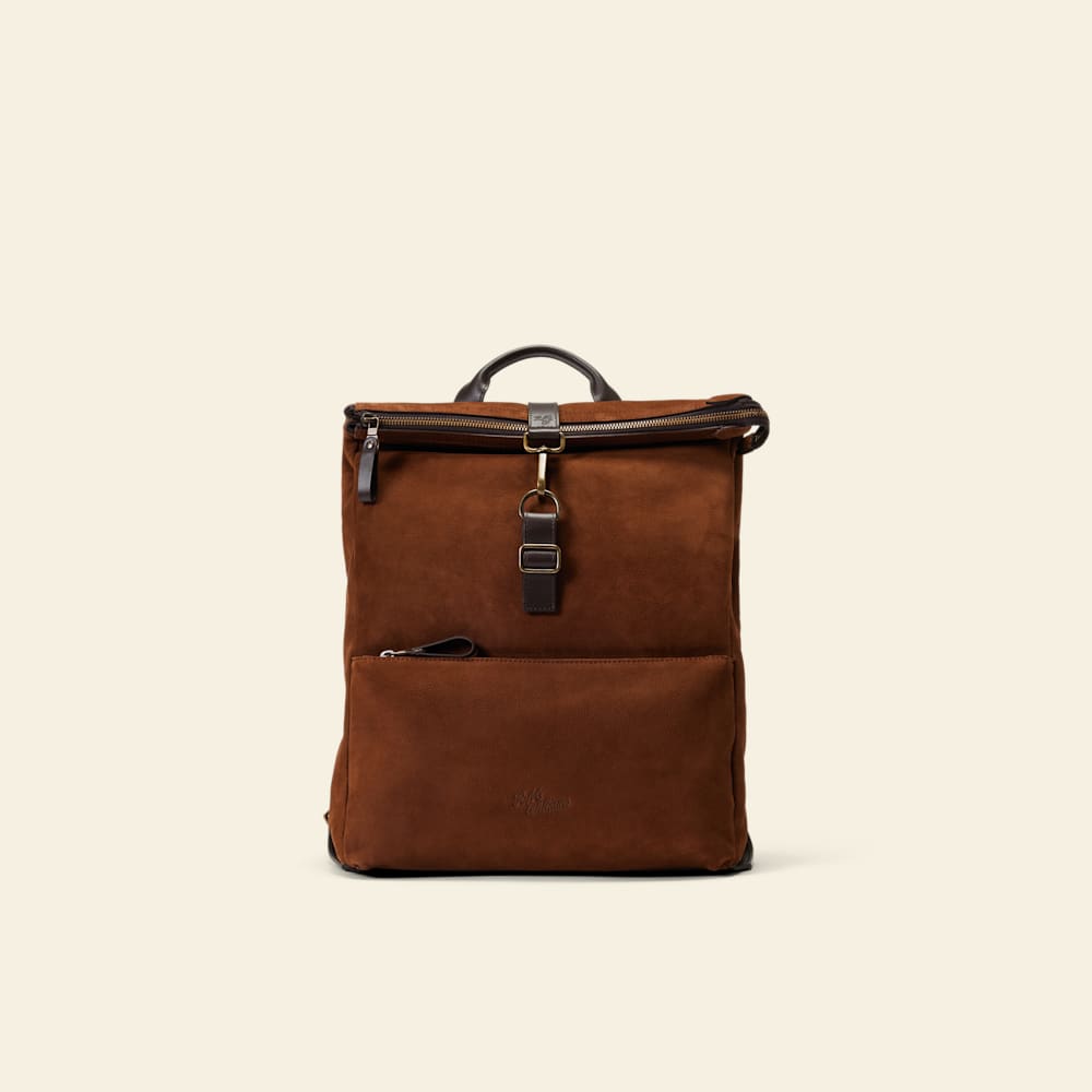 brown leather backpack nz Vintage Full Grain Leather Backpack, Handmade School Backpack, Travel   RockCow Leather Studio