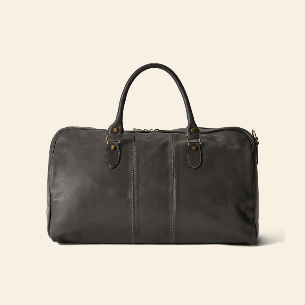 Leather duffle bag - Saddler, Black | R.M.Williams® United States