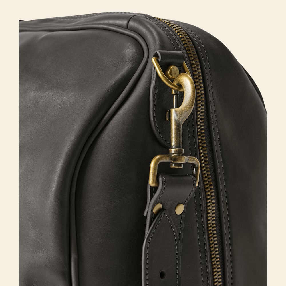 Leather duffle bag - Saddler, Black | R.M.Williams® United States