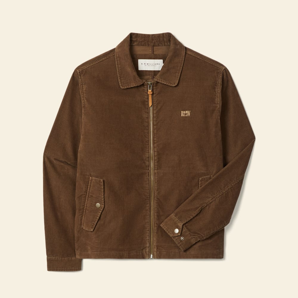 Munro cord harrington jacket | R.M.Williams® New Zealand