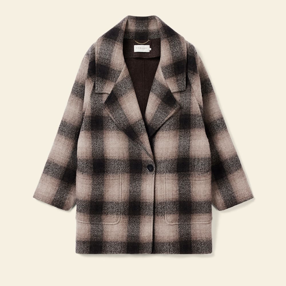 Ross Wool Check Coat | R.M.Williams® Switzerland