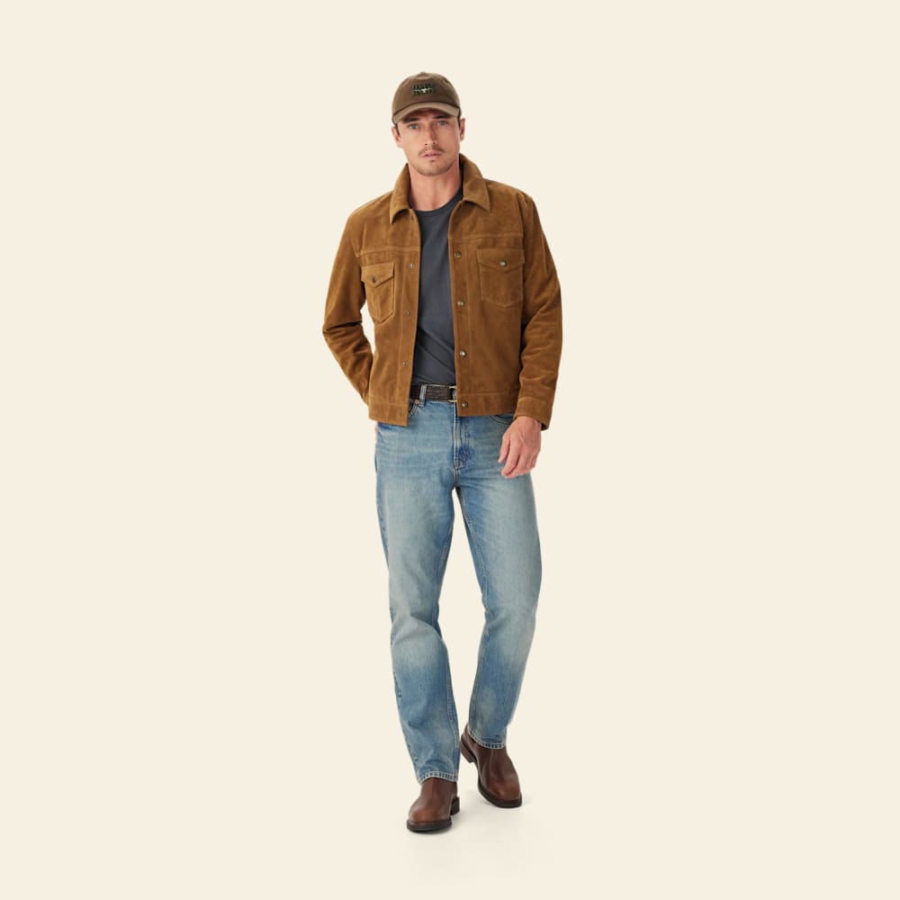 Duffy suede trucker jacket | R.M.Williams® United States