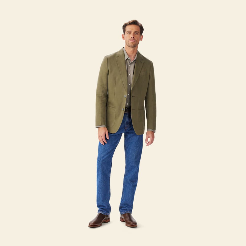 Society cotton linen blazer | R.M.Williams® Norway