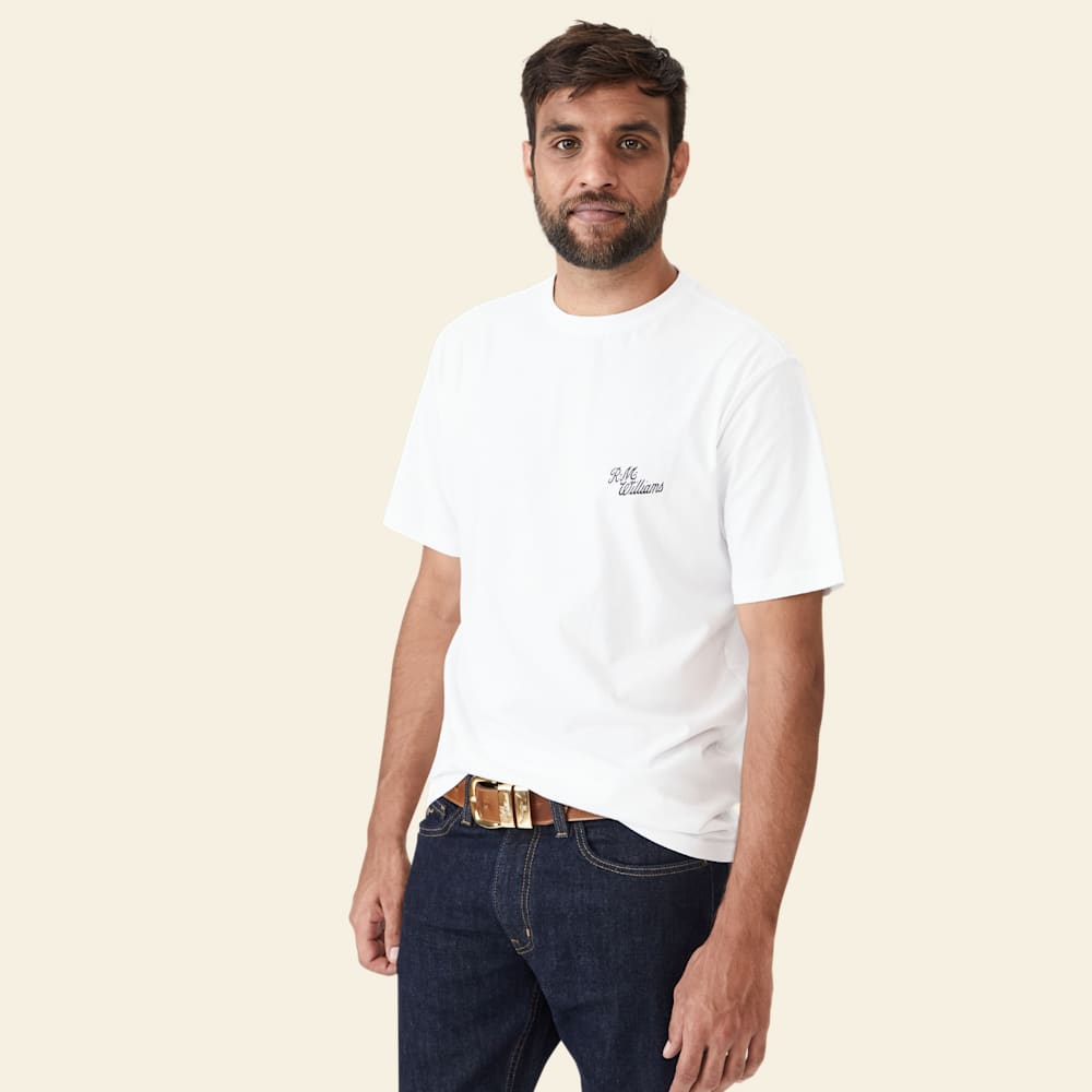 トップス edison x some ware one size long tee Byron T-Shirt | R.M.Williams® United States